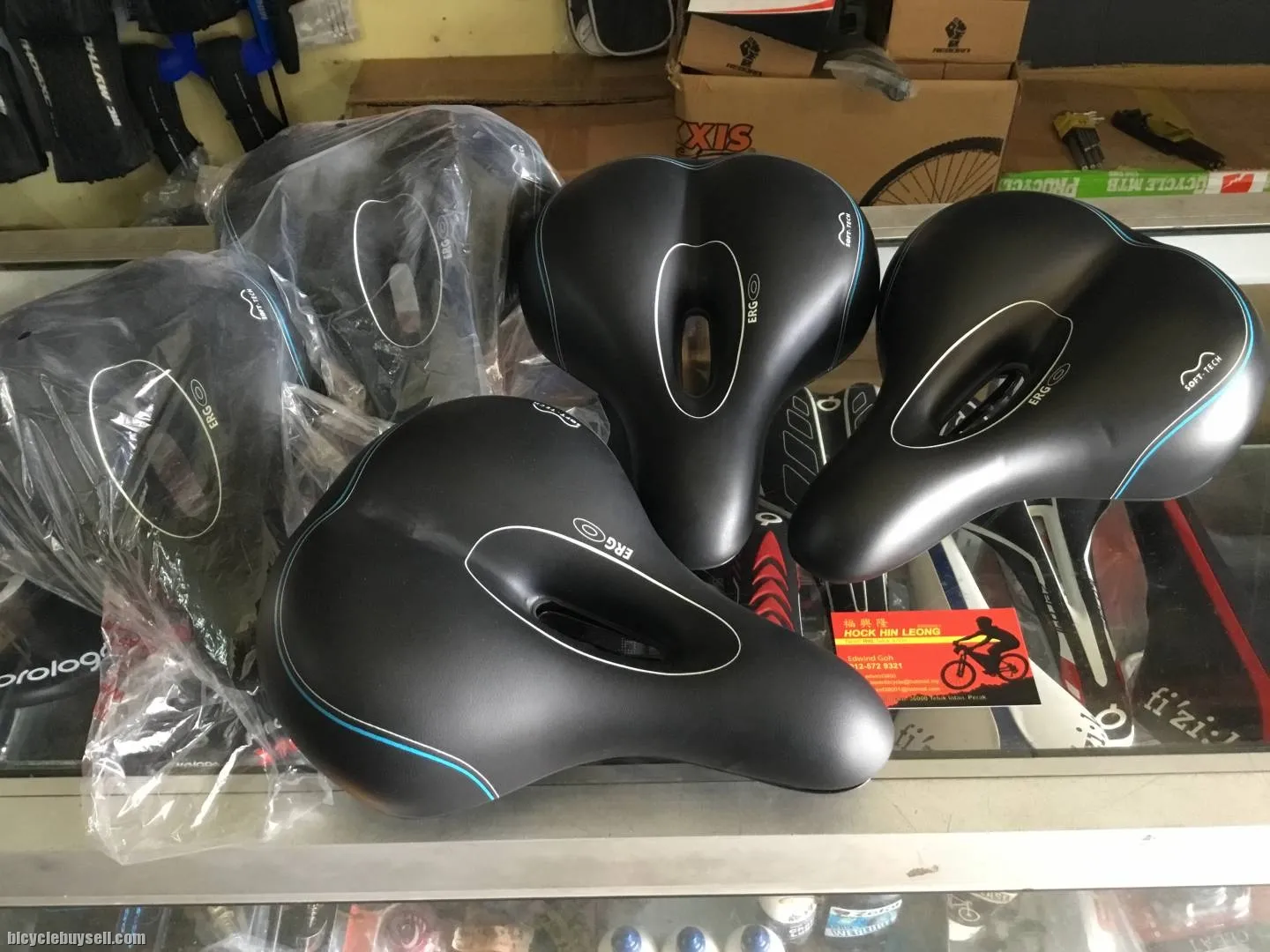 Bell Ergo Soft Tech Saddles (free pos w.m)