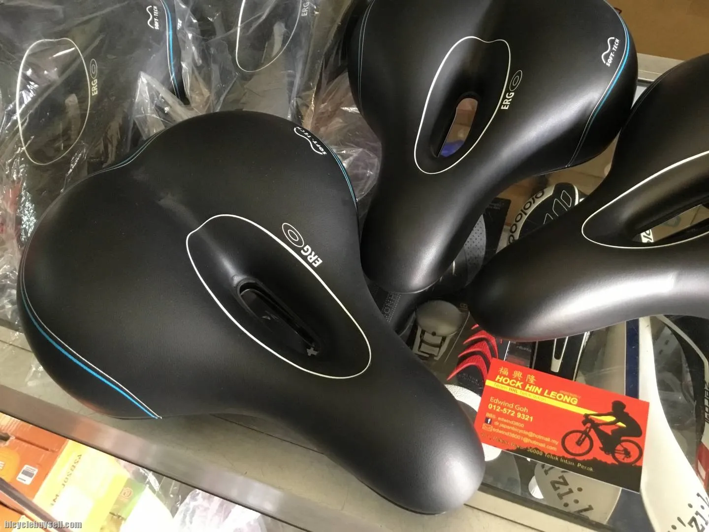 Bell Ergo Soft Tech Saddles (free pos w.m)
