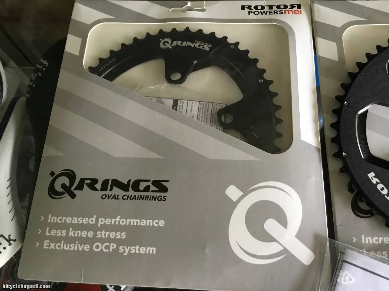 Rotor Q-Ring ALDHU NEW 50T Outer / Shimano 110x4Arm (free pos w.m)