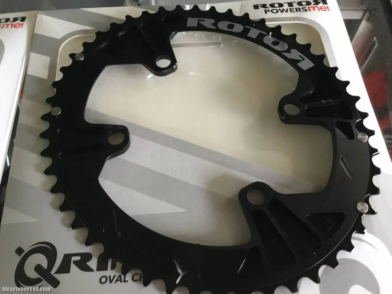 Rotor Q-Ring ALDHU NEW 50T Outer / Shimano 110x4Arm (free pos w.m)