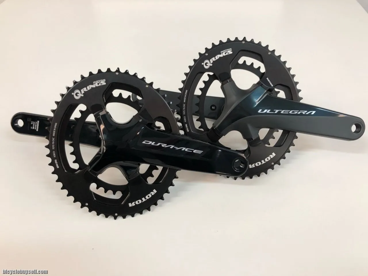 Rotor Q-Ring ALDHU NEW 50T Outer / Shimano 110x4Arm (free pos w.m)