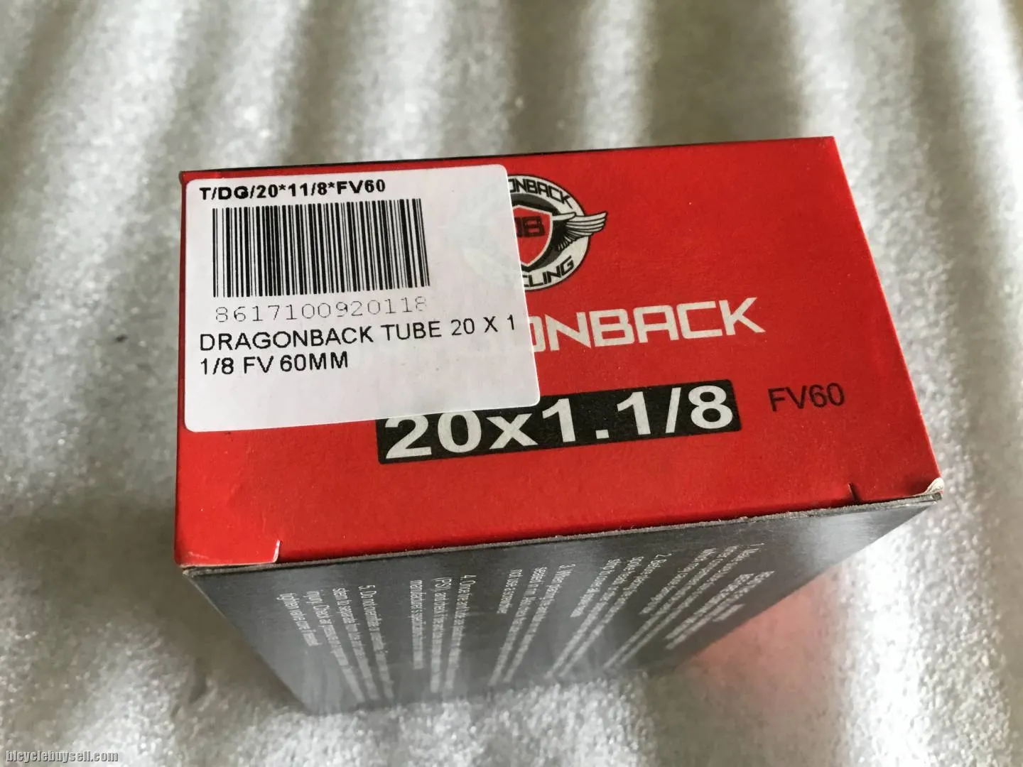 Dragonback Tube 20x1-1/8 | French Valve 60mm @ free pos
