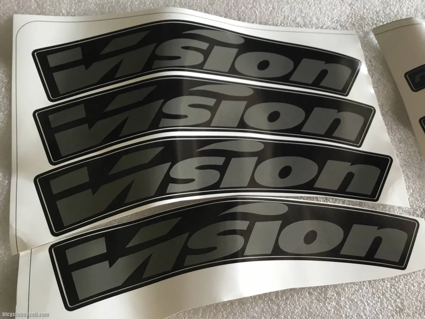 Vision Metron SL 40 Wheelset Sticker - Latest @ free pos
