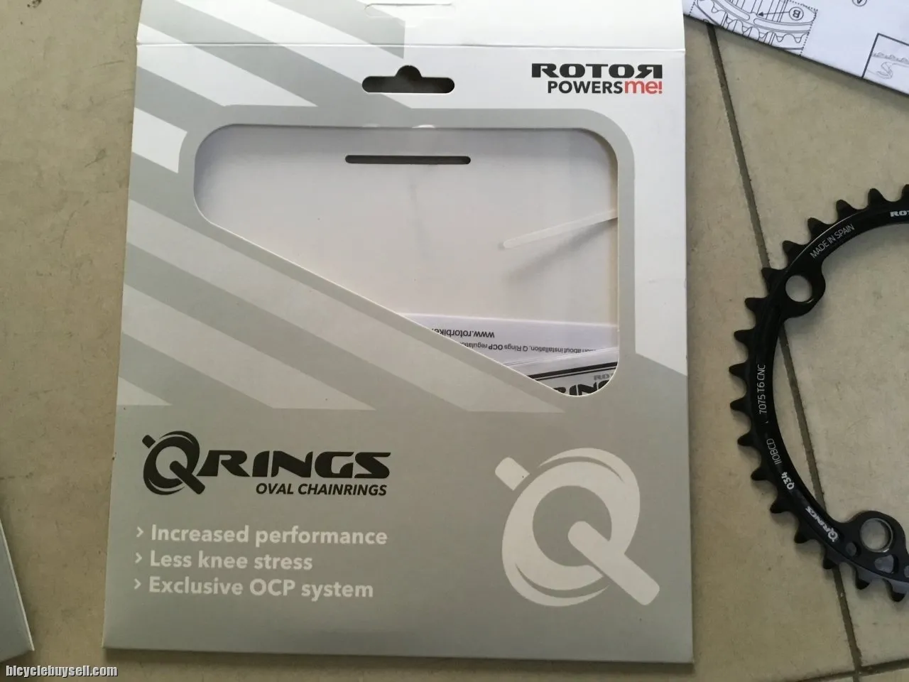 Rotor ALDHU Inner 34T Shimano ChainRing 110x4 - free courier