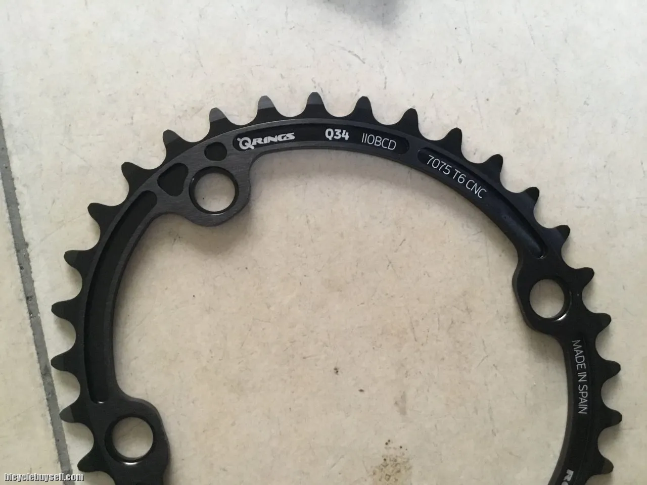 Rotor ALDHU Inner 34T Shimano ChainRing 110x4 - free courier