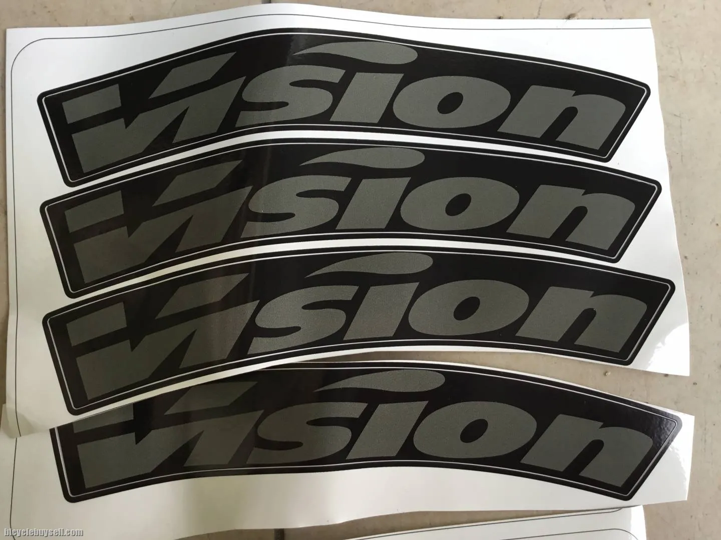Vision Wheels Metron SL 40 Sticker - NEW -- free courier