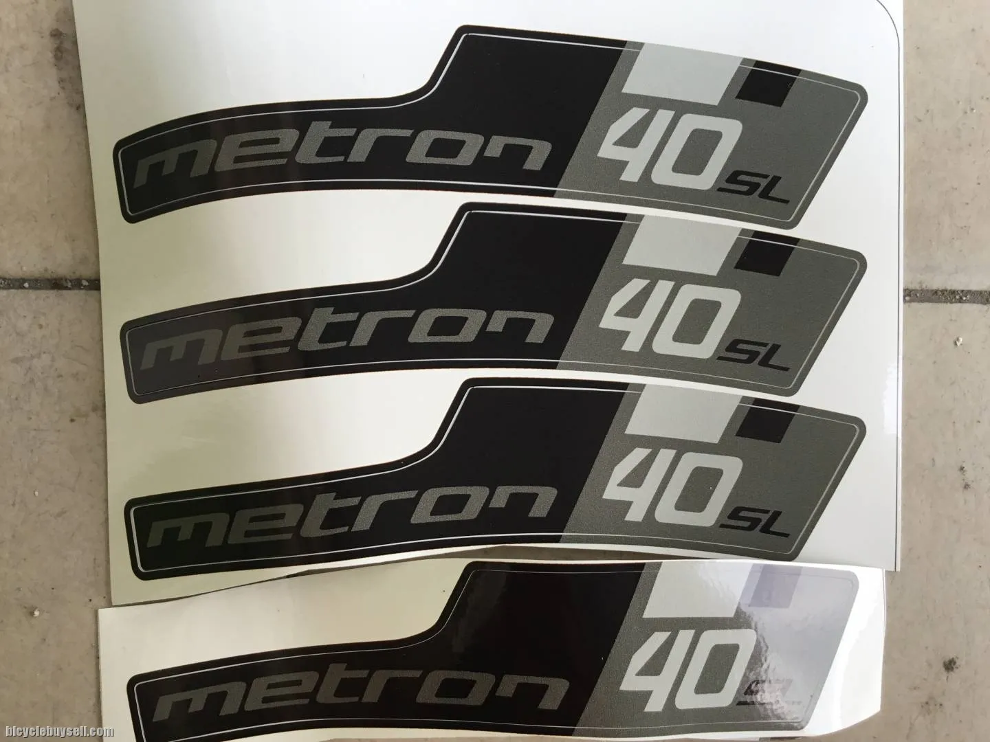 Vision Wheels Metron SL 40 Sticker - NEW -- free courier