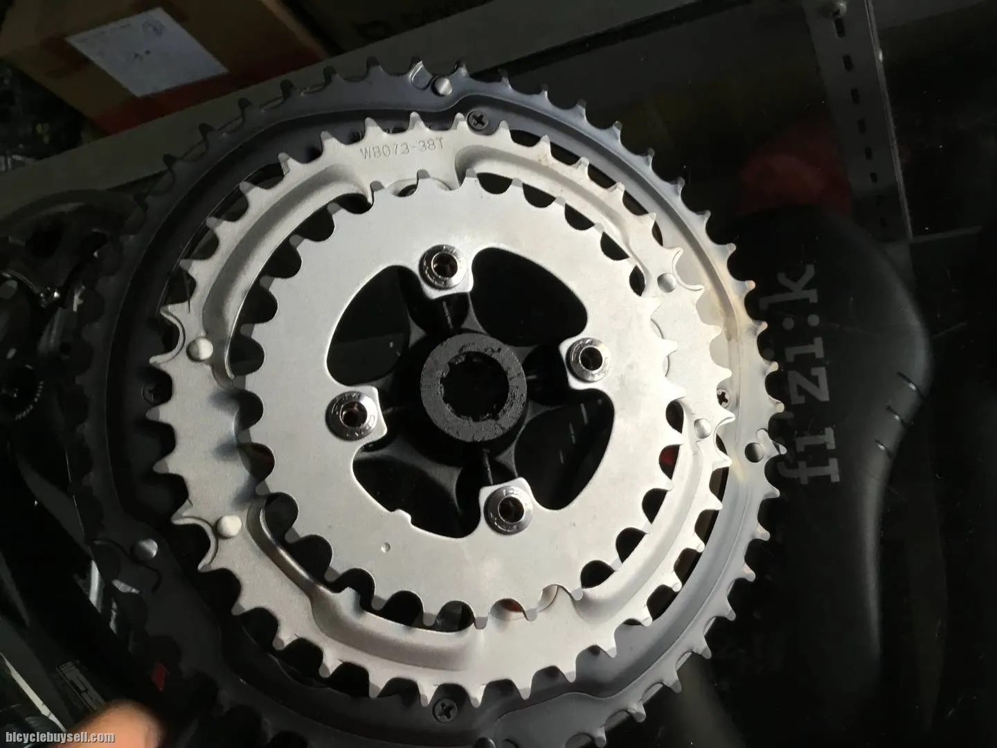 FSA CK-715 Alpha Drive Crankset 48/38/28T 175mm (free pos w.m)