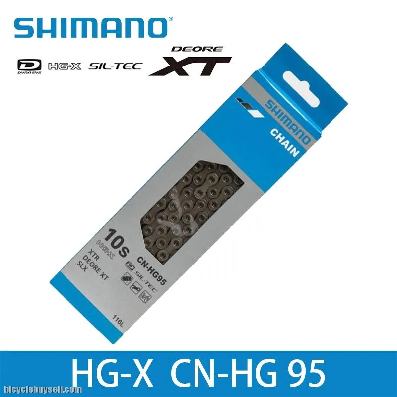 Shimano XT Chain / HG-95 10speed / Japan  (free pos w.m)