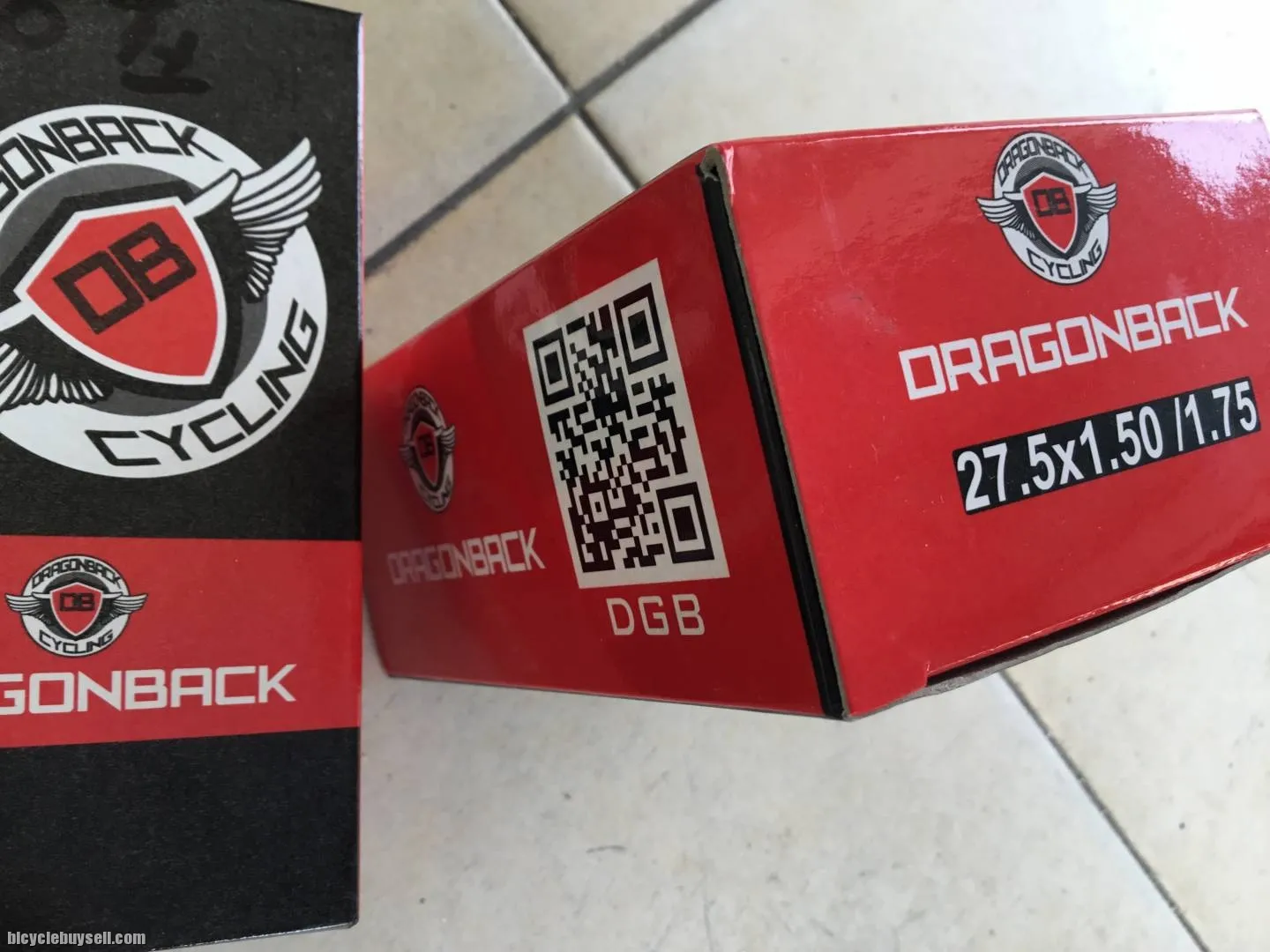 Dragonback MTB Tube 27.5x1.5 - FV 48mm Valve - Taiwan Made