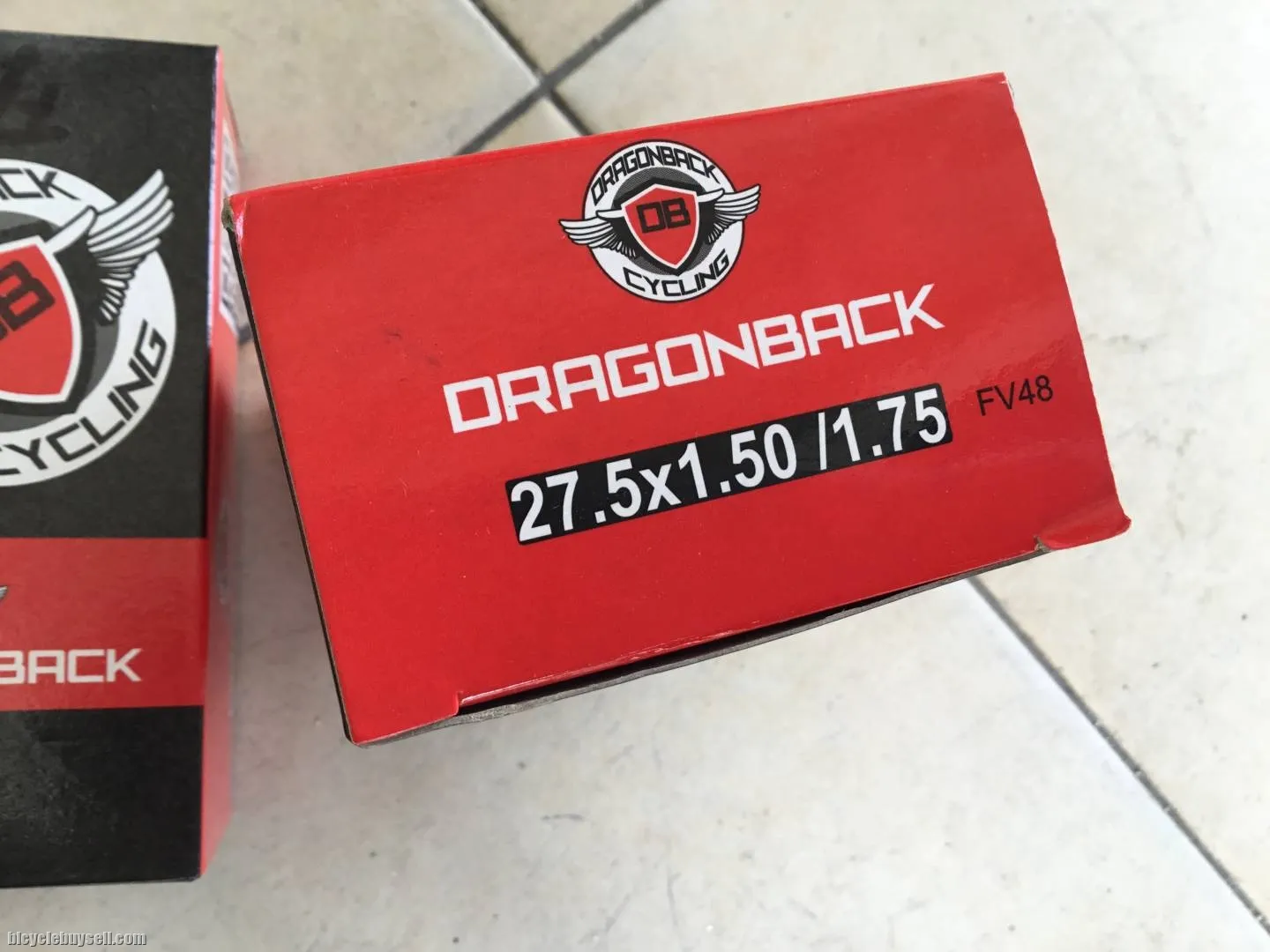 Dragonback MTB Tube 27.5x1.5 - FV 48mm Valve - Taiwan Made