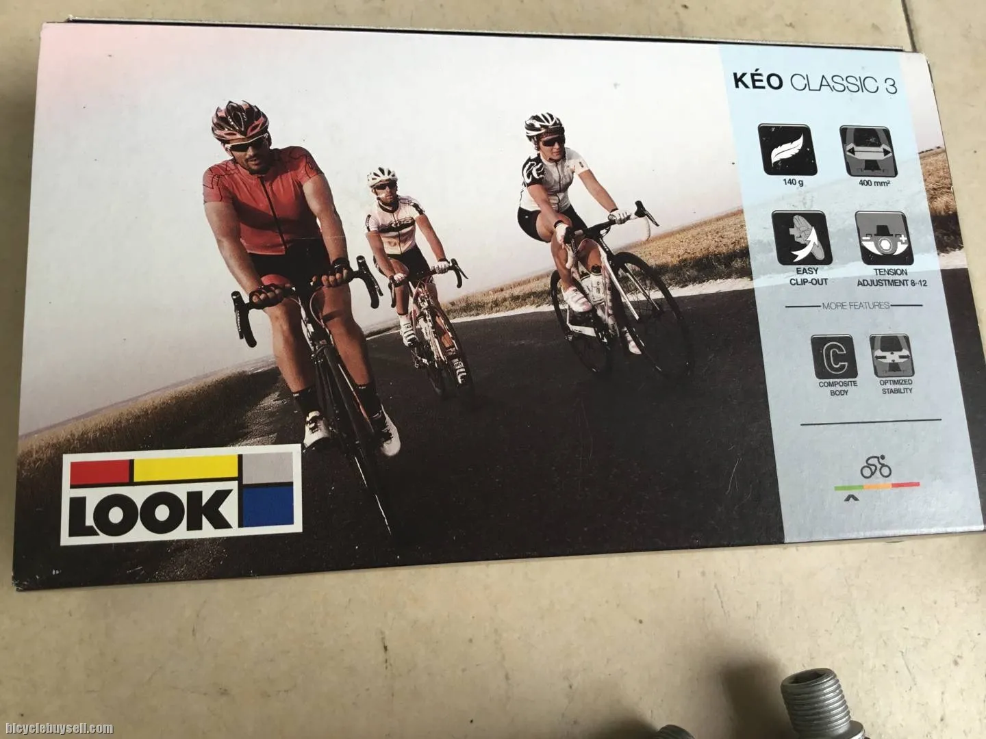 Look Keo Classic 3 Road Pedal Clip -- free Courier