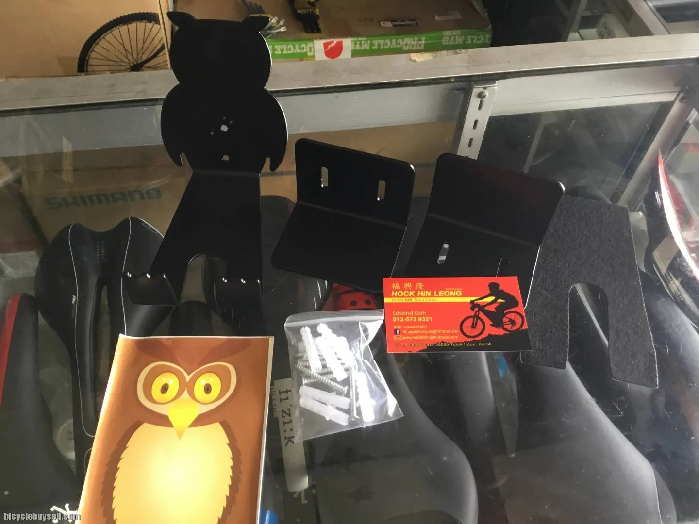 Owl Wall Bike Hanger Road/MTB  (free pos w.m)
