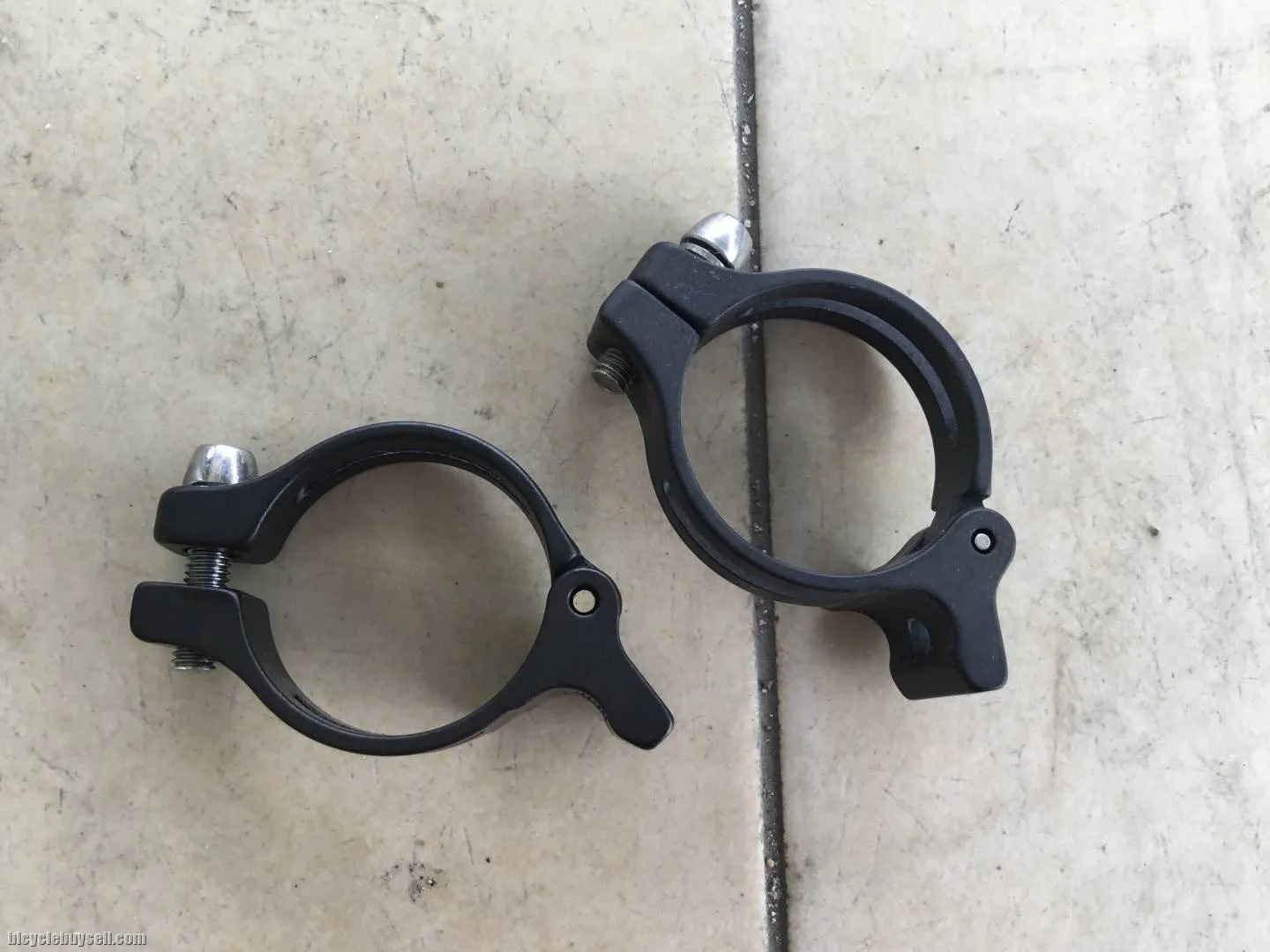 Braze On Front Deraileur Clamp (31.8/34.9mm) -  free courier