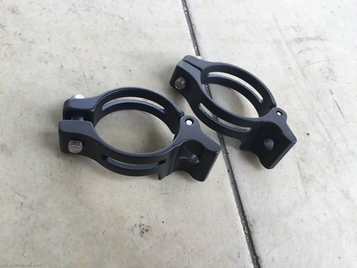 Braze On Front Deraileur Clamp (31.8/34.9mm) -  free courier