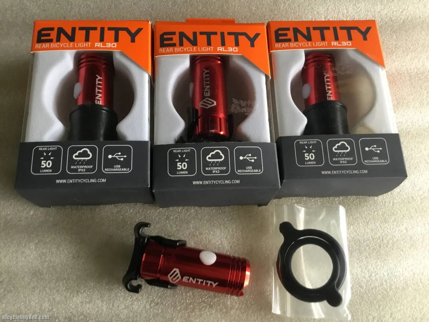 Entity RL30 Hi-Viz 50 Lumens LED Rear Light @ free pos