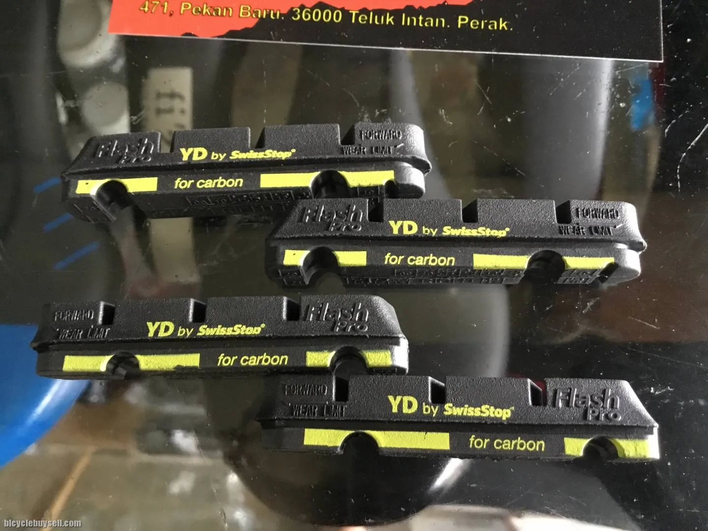 SwissStop C-Brake Pad 4pcs / Carbon Rims  (free pos w.m)