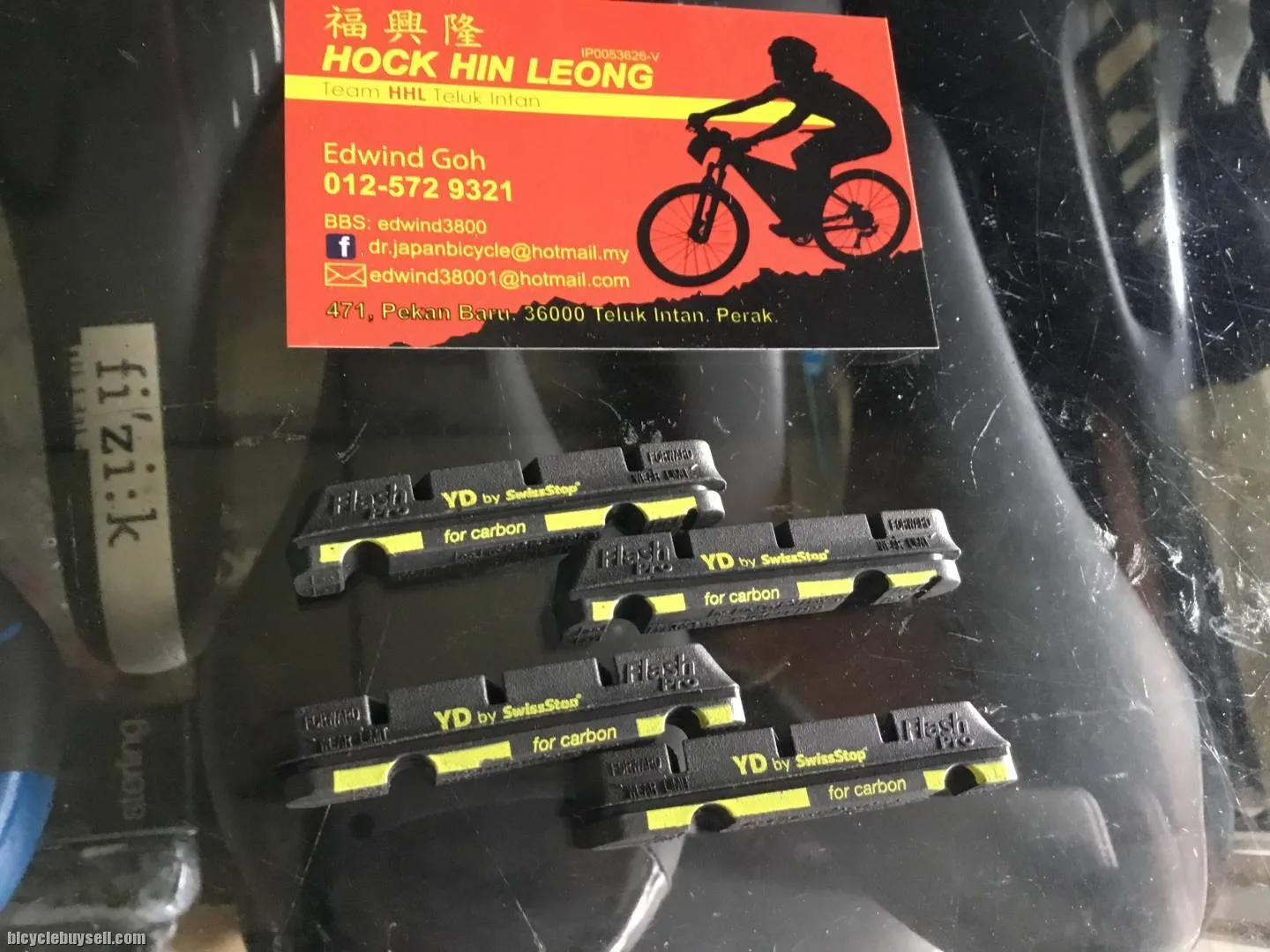 SwissStop C-Brake Pad 4pcs / Carbon Rims  (free pos w.m)