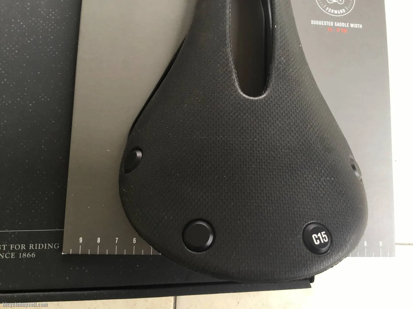 Brooks C15 Carved All Weather Saddles 140mm - free courier