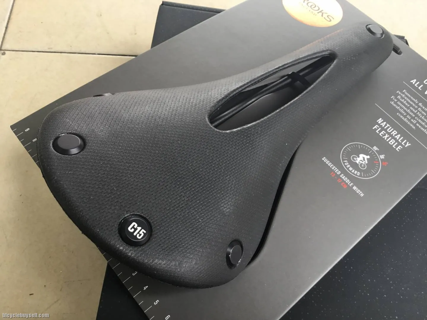 Brooks C15 Carved All Weather Saddles 140mm - free courier
