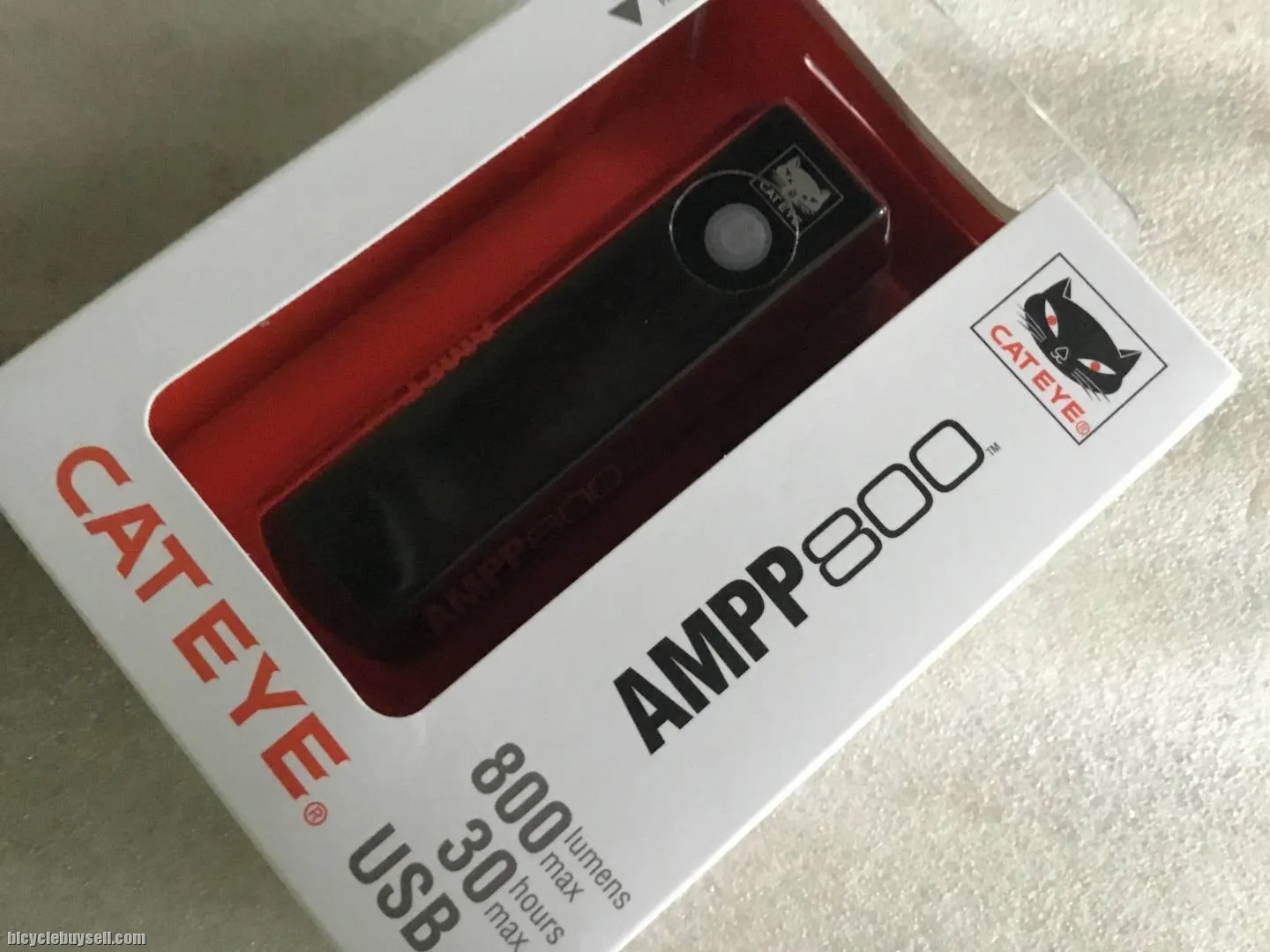 Cateye AMPP800 Lumens FrontLight @ free pos