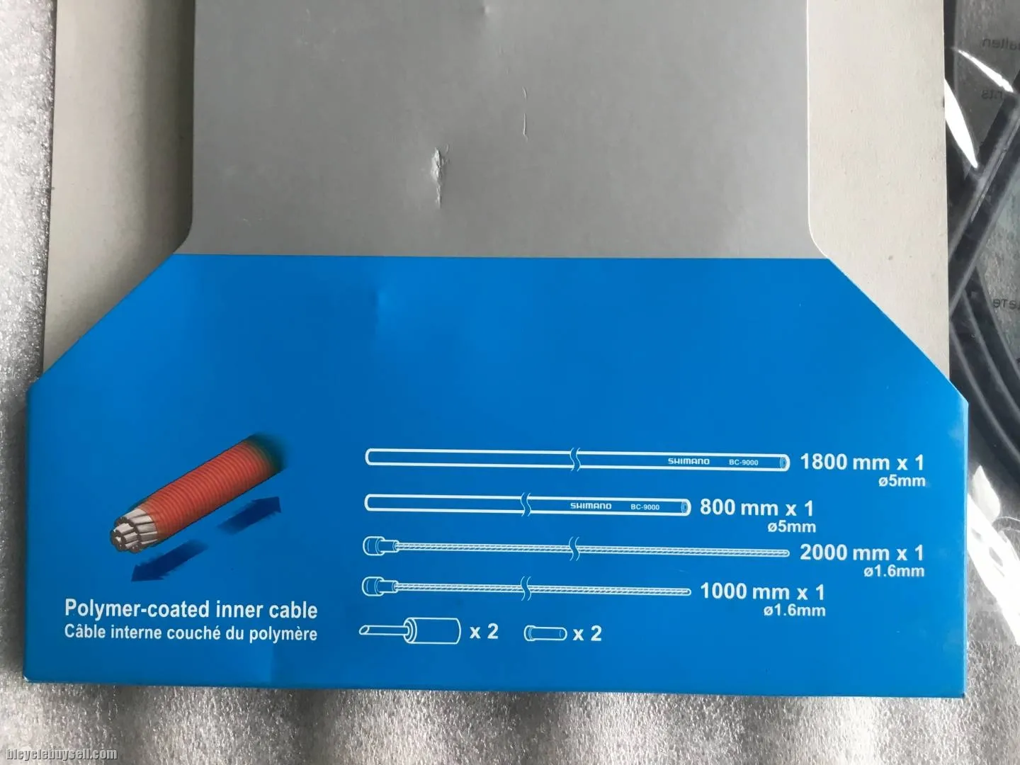 Shimano Dura-Ace 9000 Road Polymer Brake Cable Set @ free pos