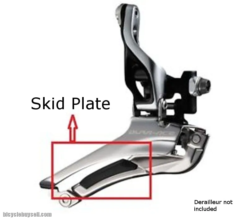 Shimano Dura-Ace 9100 Front Deraileur Skid Plate @ free pos