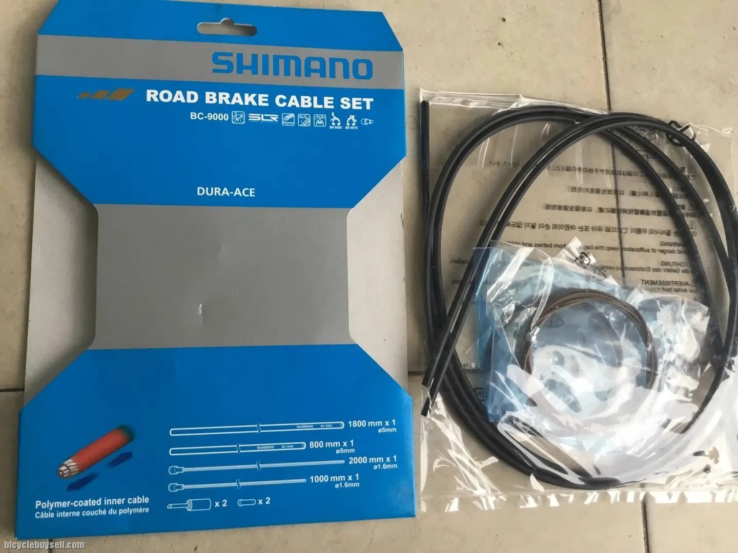 Shimano Dura-Ace Road Polymer Brake CableSet - free courier