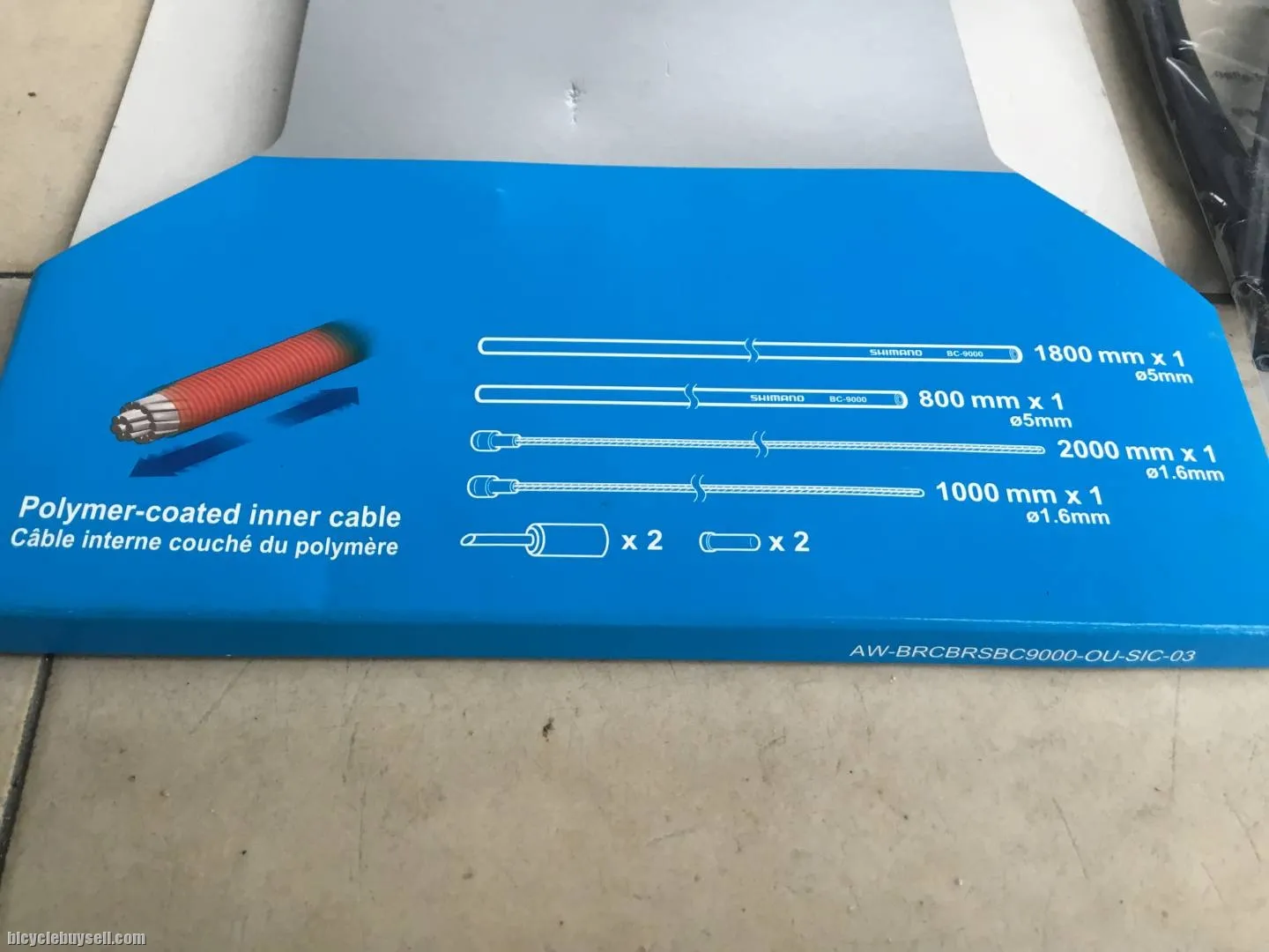 Shimano Dura-Ace Road Polymer Brake CableSet - free courier