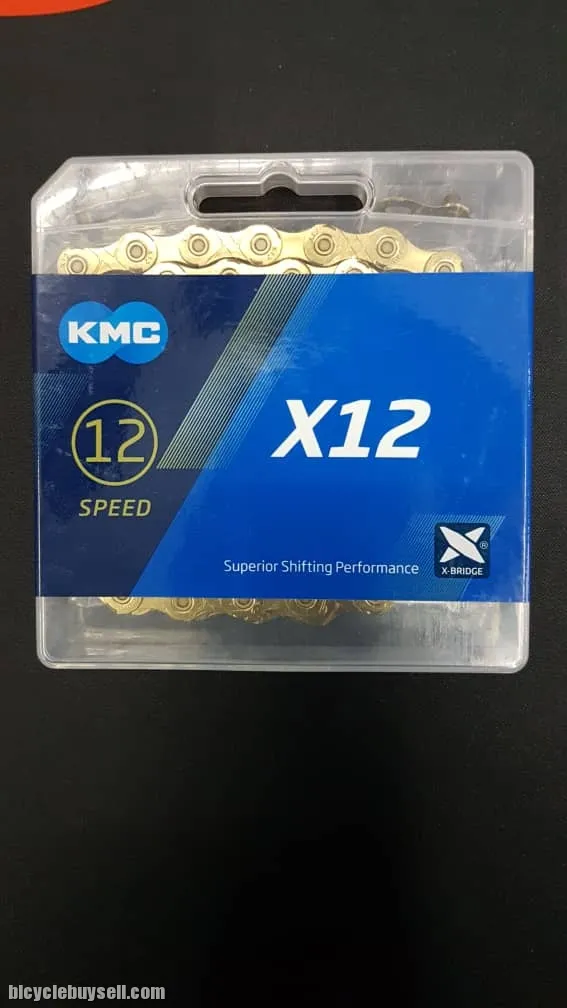 KMC Gold Chain -126 Links- (12 speeds) Brand New !!
