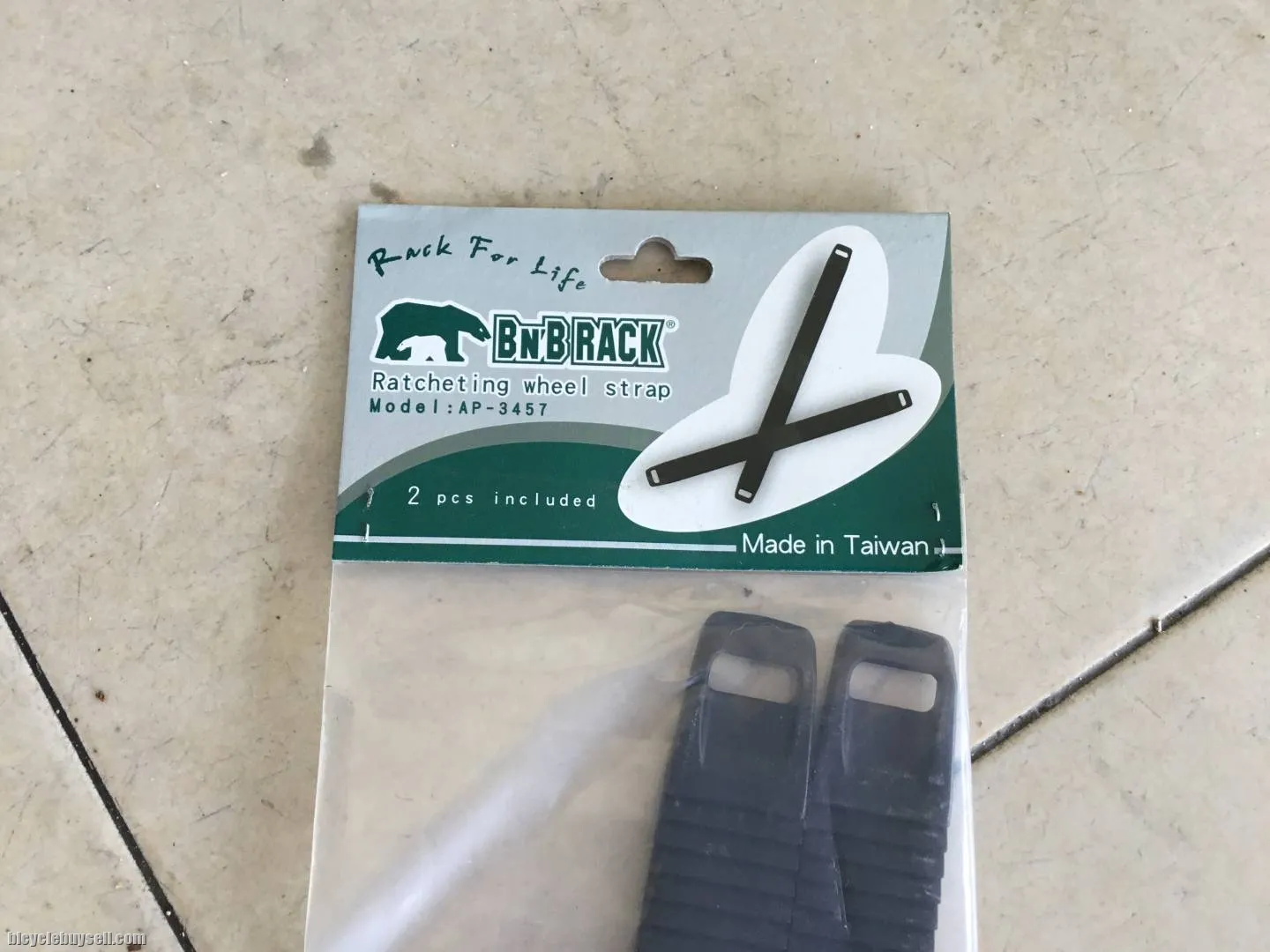 BNB Roof Rack Ratcheting Wheel Strap - free courier