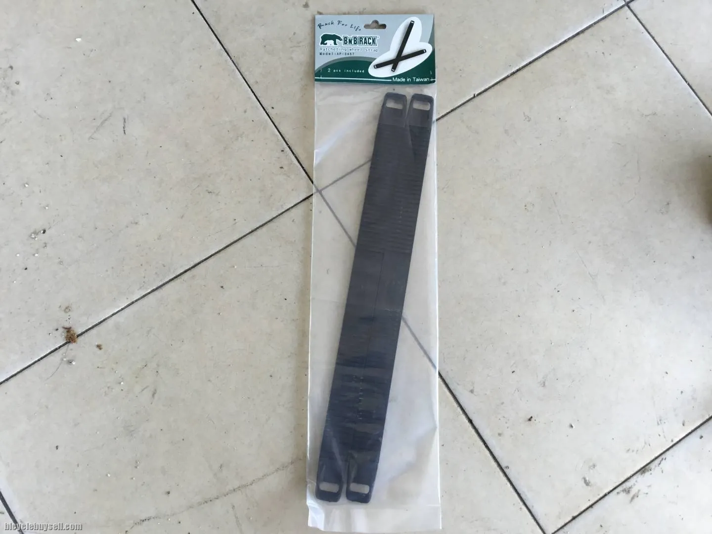 BNB Roof Rack Ratcheting Wheel Strap - free courier
