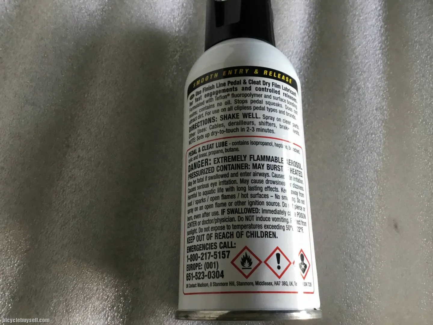 FinishLine Pedal &amp; Cleat Dry Film Lubricant | USA @ free pos