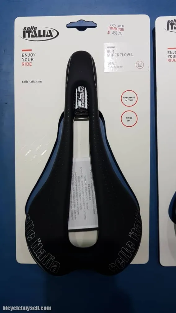 Selle Italia SLR Superflow L and S  -TI Tube Rail- 185gram (Brand New !!!)
