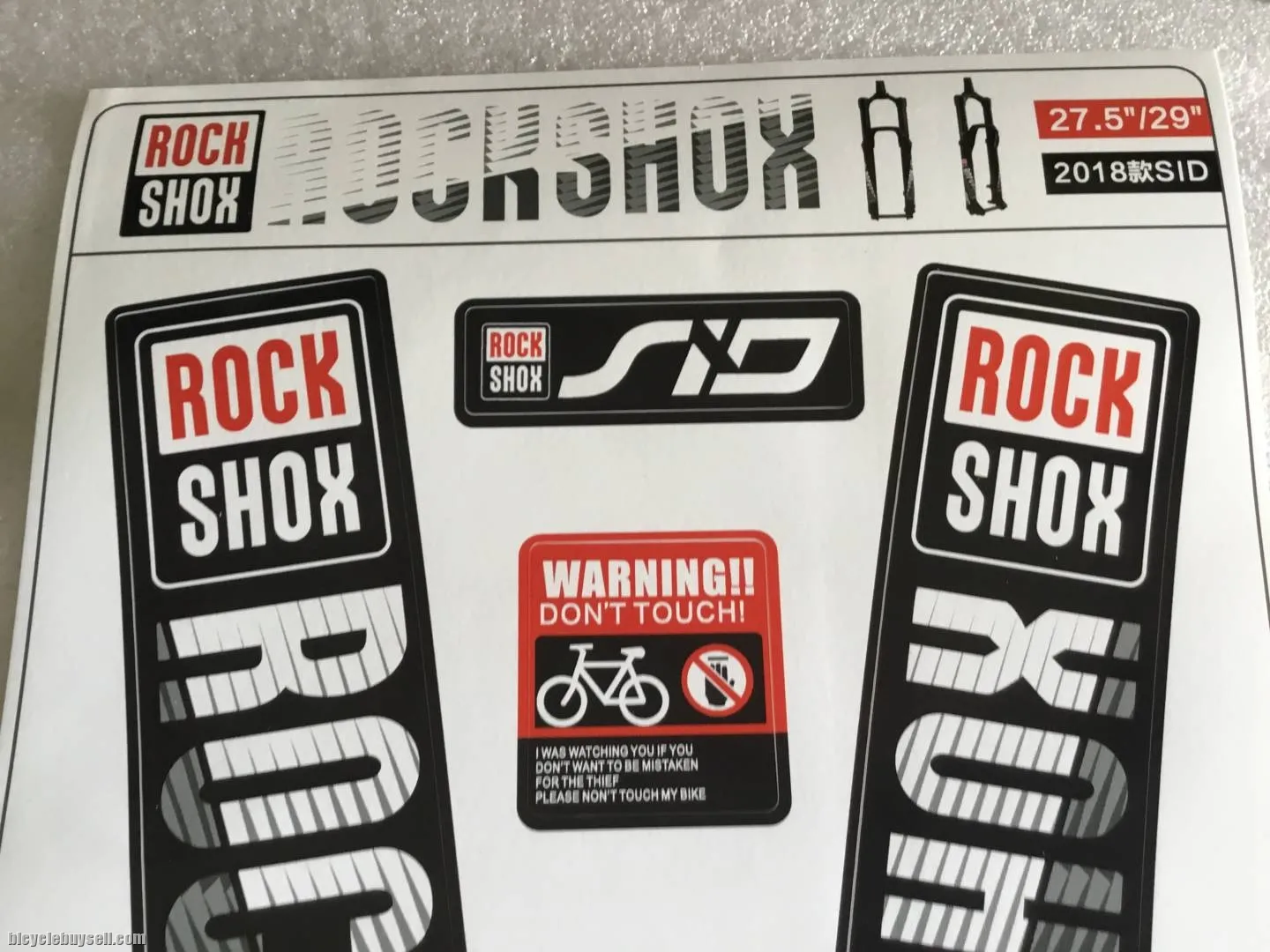 RockShox SID Fork Sticker NEW @ free pos
