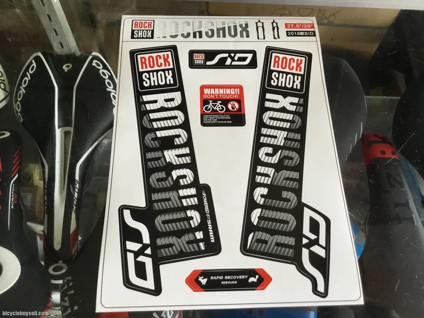 RockShox SID Fork Sticker (free pos w.m)