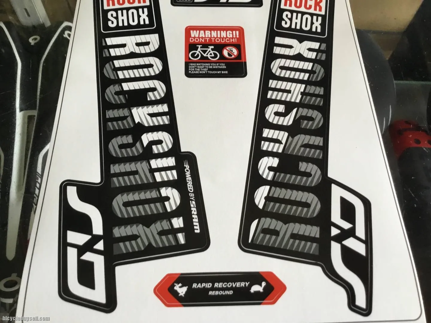 RockShox SID Fork Sticker (free pos w.m)