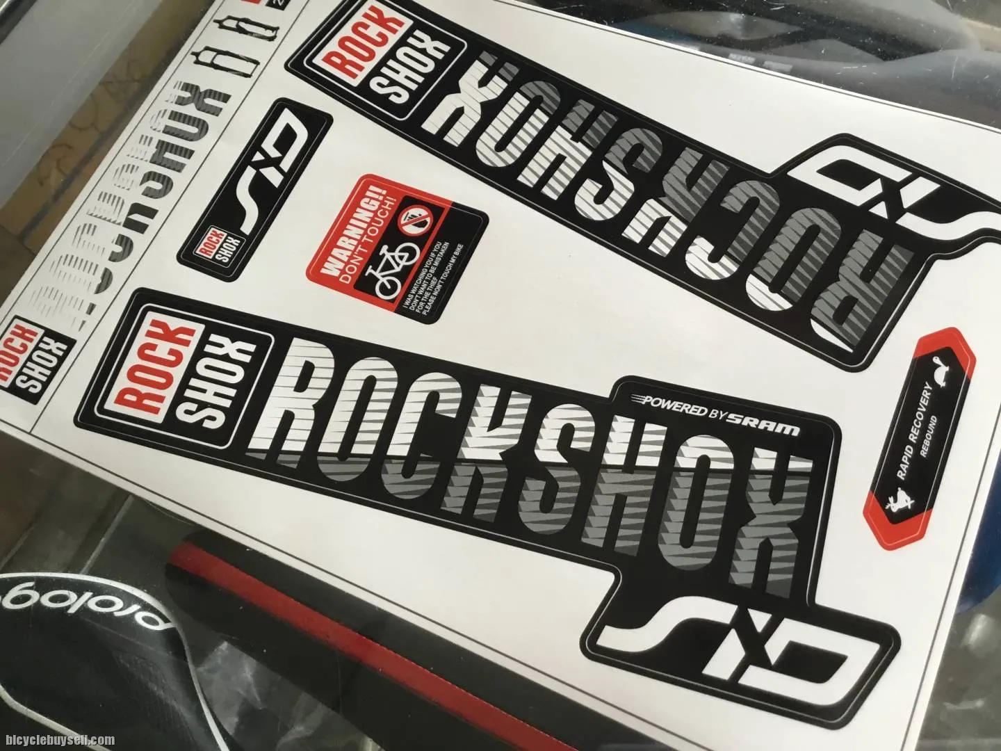 RockShox SID Fork Sticker (free pos w.m)