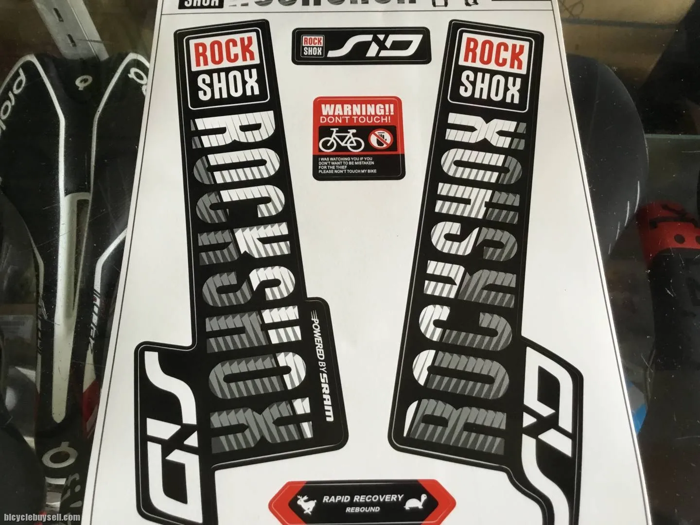 RockShox SID Fork Sticker (free pos w.m)