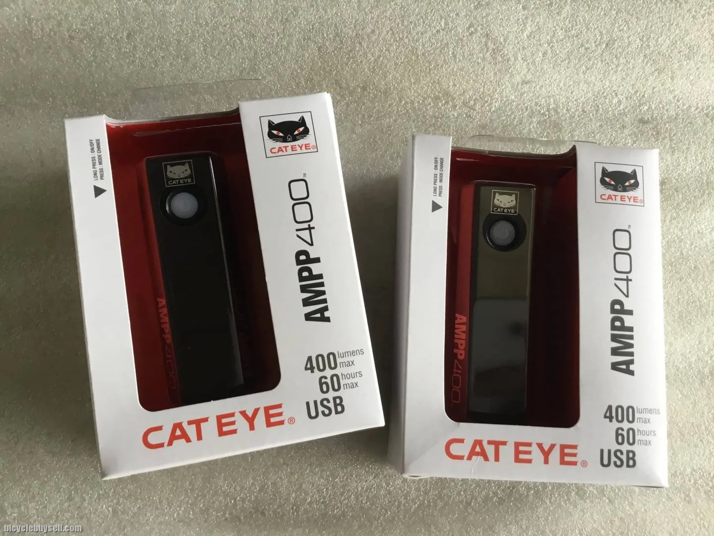 Cateye AMPP 400 Lumens Front Light @ free pos