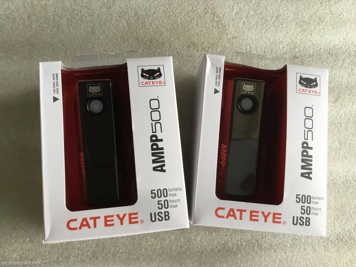 Cateye AMPP 500 Lumens Front Light @ free pos