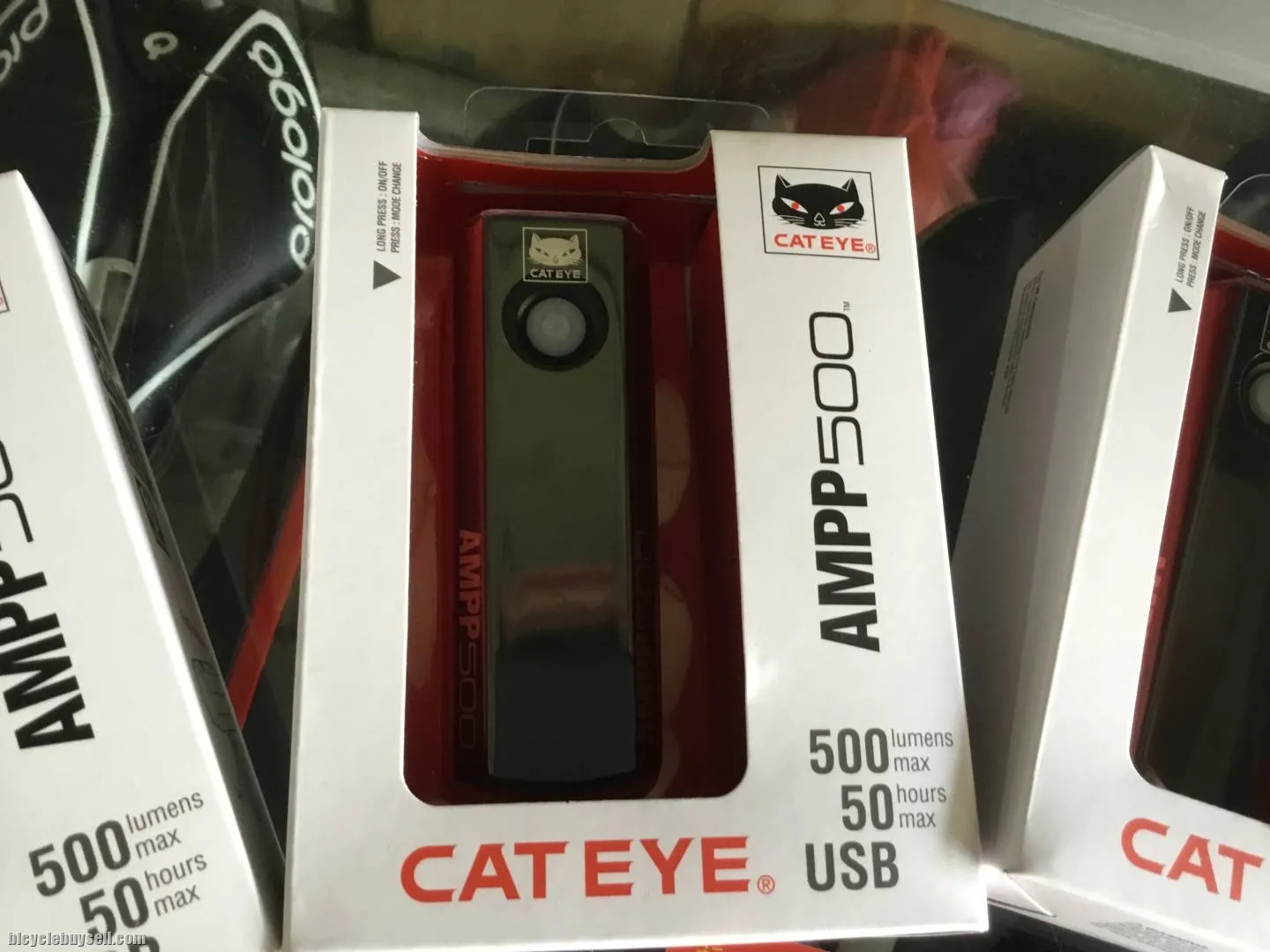 Cateye AMPP500 Front Lights / Super Bright (free pos w.m)