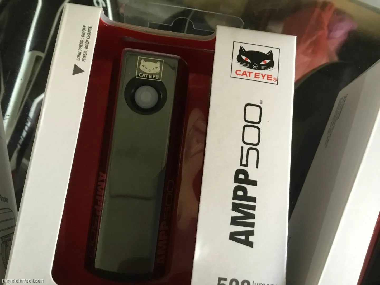 Cateye AMPP500 Front Lights / Super Bright (free pos w.m)