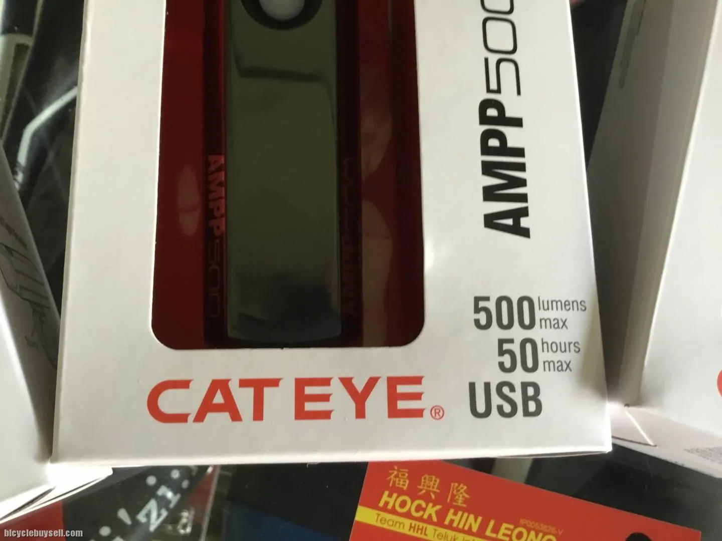 Cateye AMPP500 Front Lights / Super Bright (free pos w.m)
