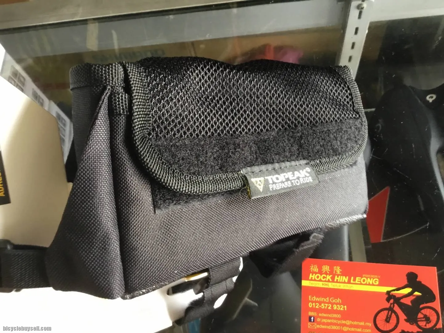 Topeak Tribag - Large Include RainCoat (free pos w.m)