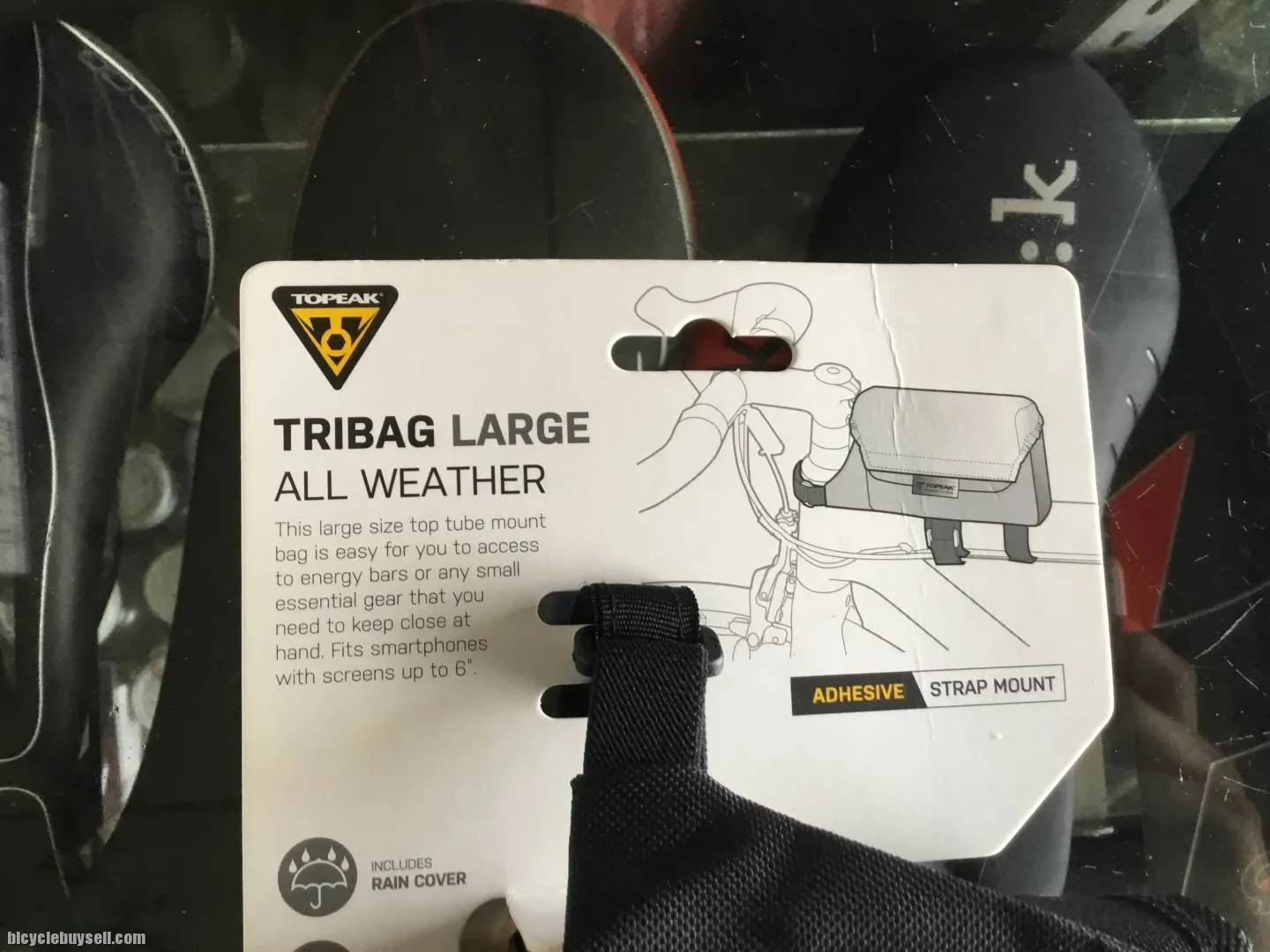 Topeak Tribag - Large Include RainCoat (free pos w.m)
