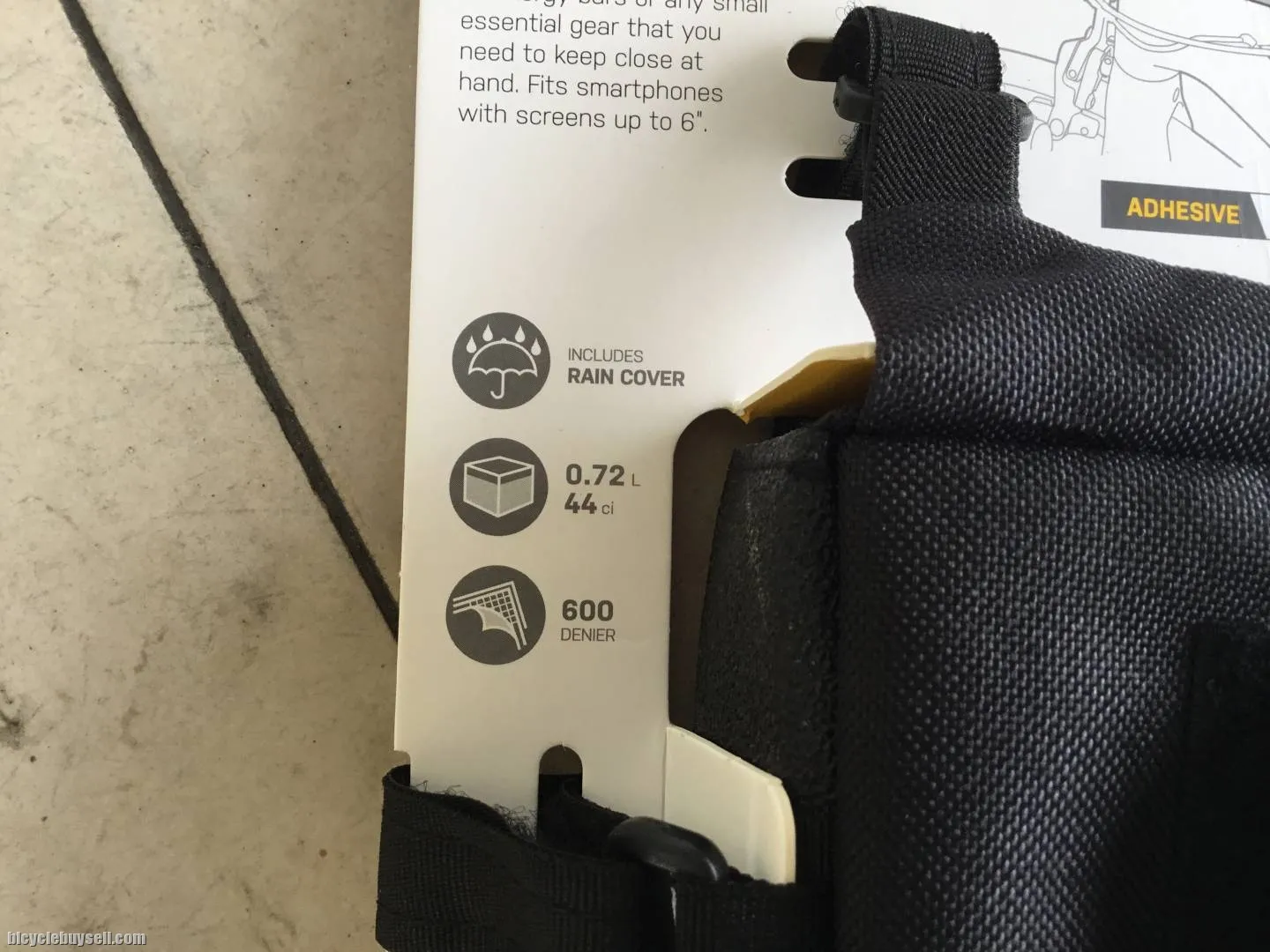 Topeak Tribag With RainCoat - Large - free courier