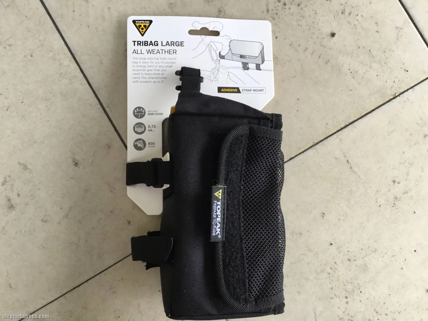 Topeak Tribag With RainCoat - Large - free courier