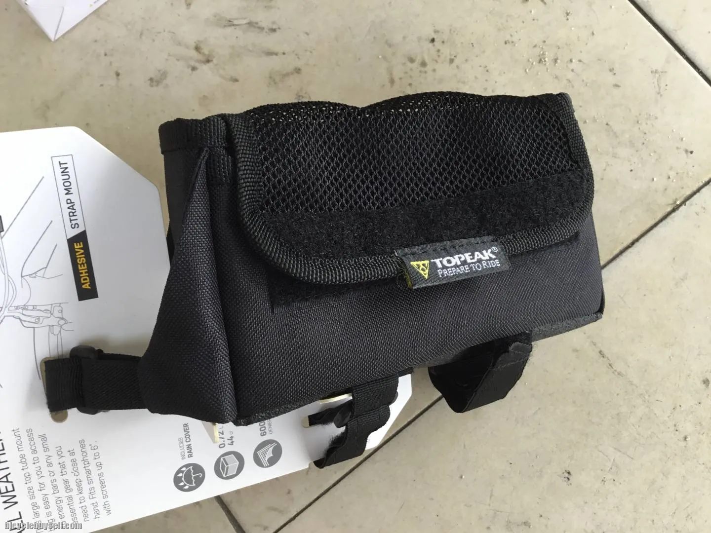Topeak Tribag With RainCoat - Large - free courier