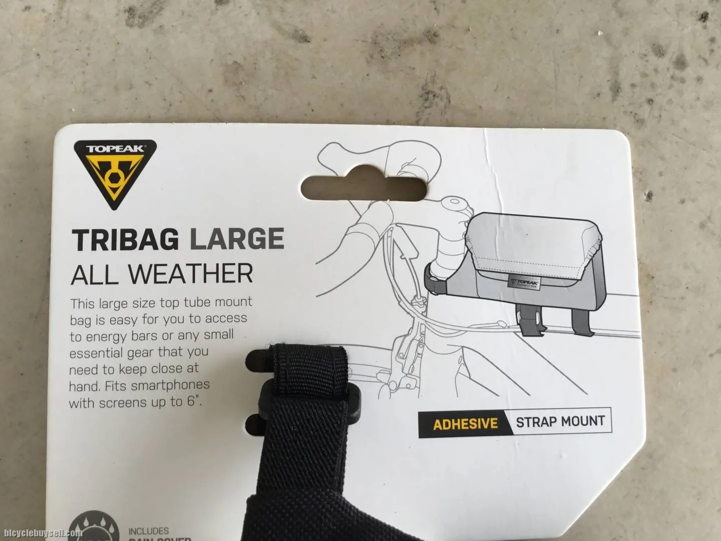 Topeak Tribag With RainCoat - Large - free courier
